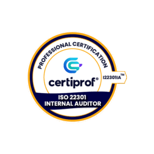 Auditor Interno/Líder ISO22301 Continuidad del Negocio