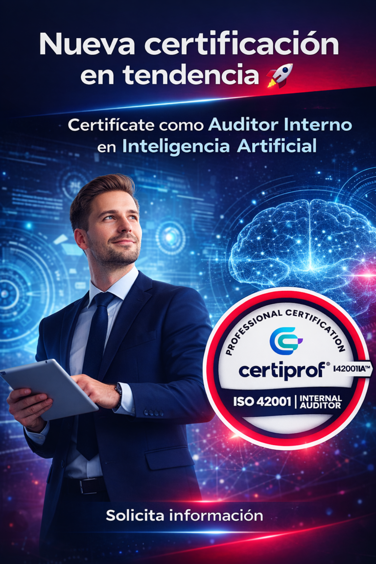 Certificación Auditor ISO42001 Inteligencia Artificial